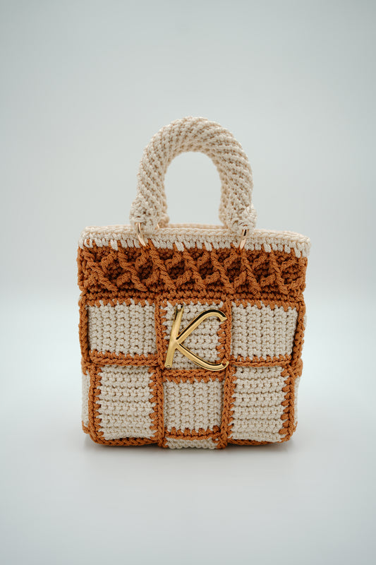 Exodus Off-White Goldenrod Checkered