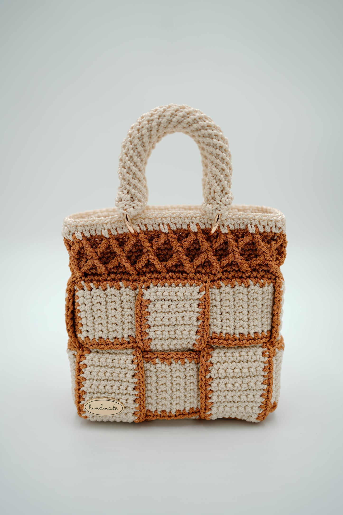 Exodus Off-White Goldenrod Checkered