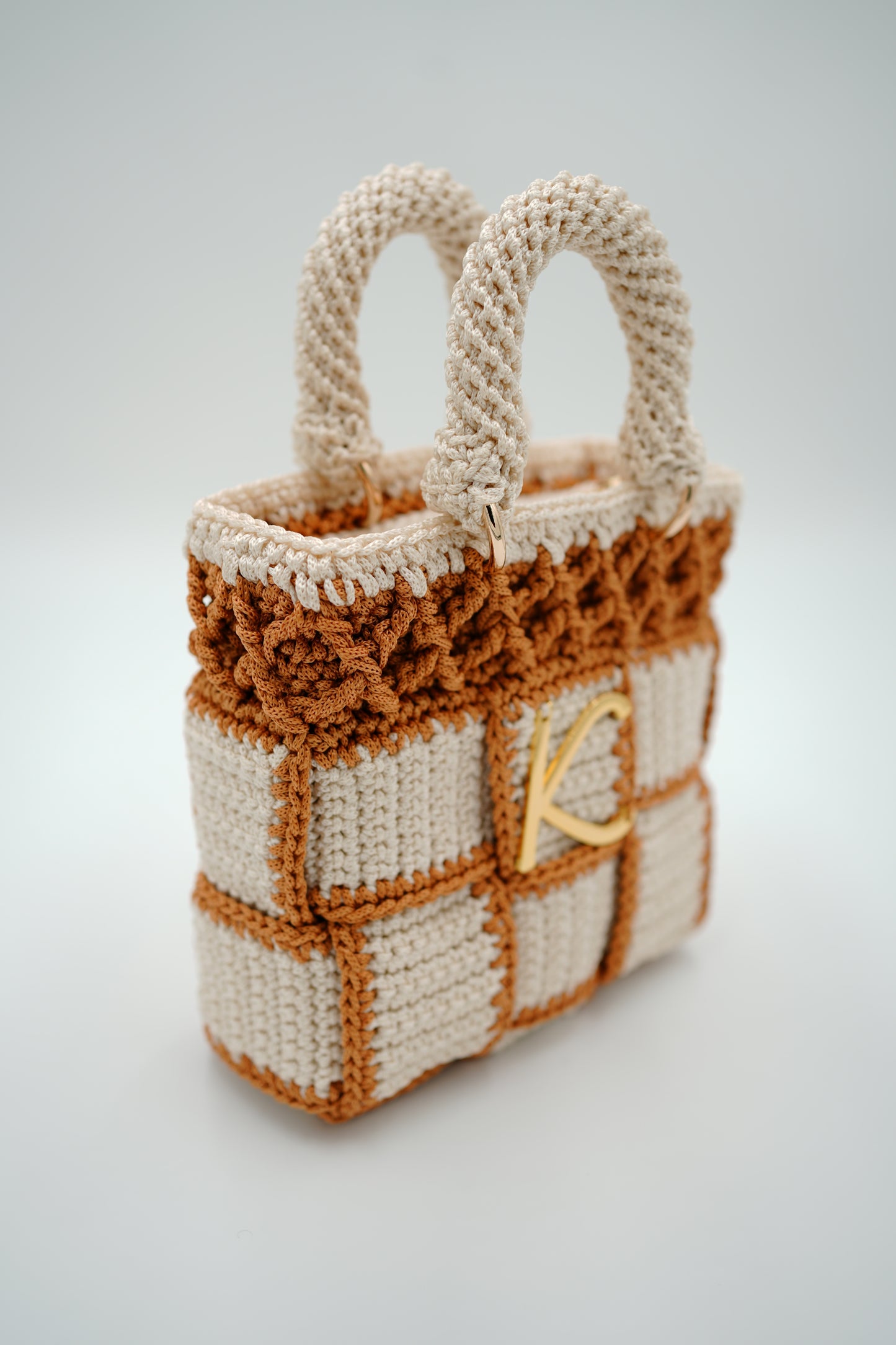 Exodus Off-White Goldenrod Checkered