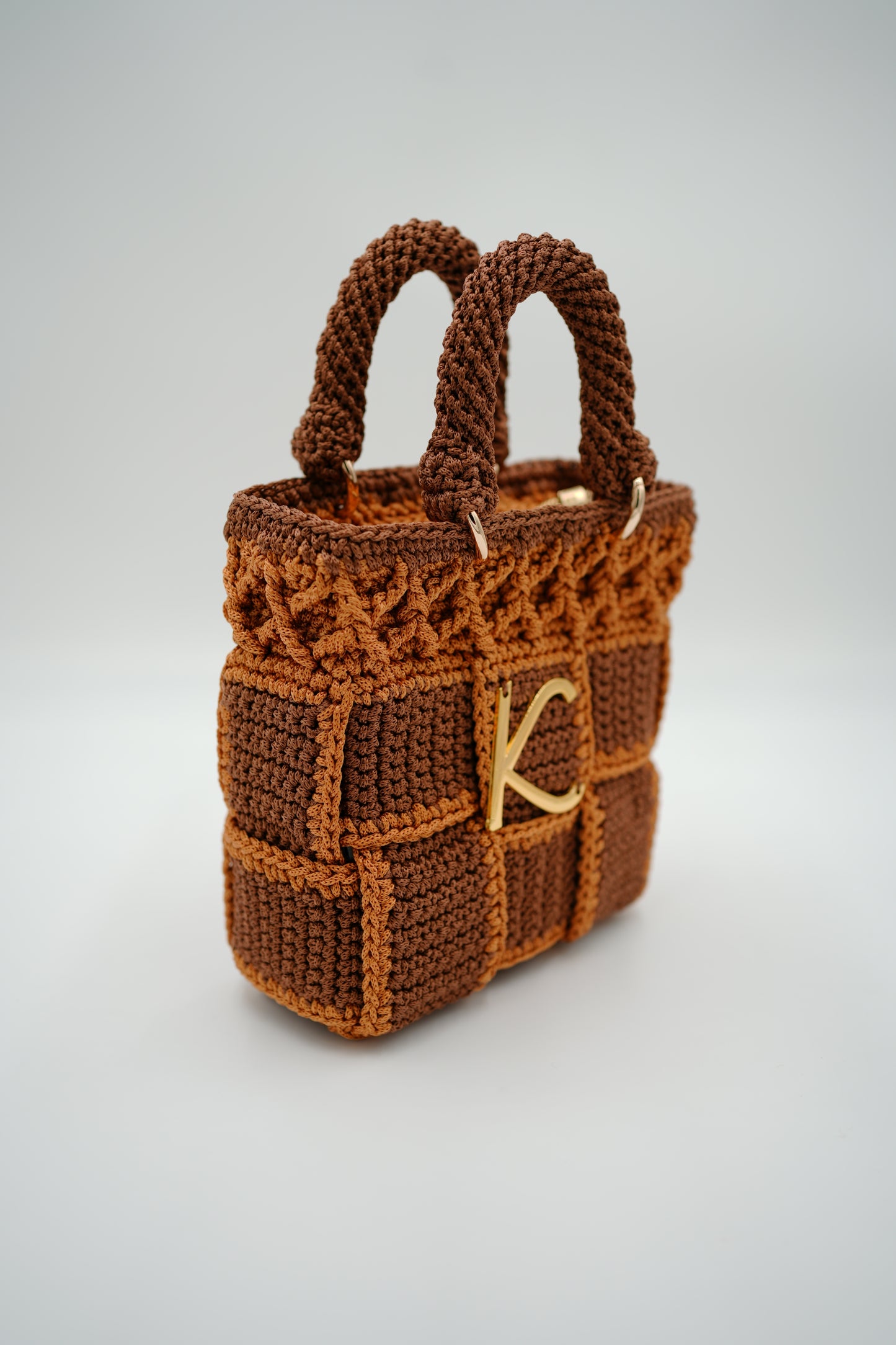 Exodus Chocolate Brown Goldenrod Checkered