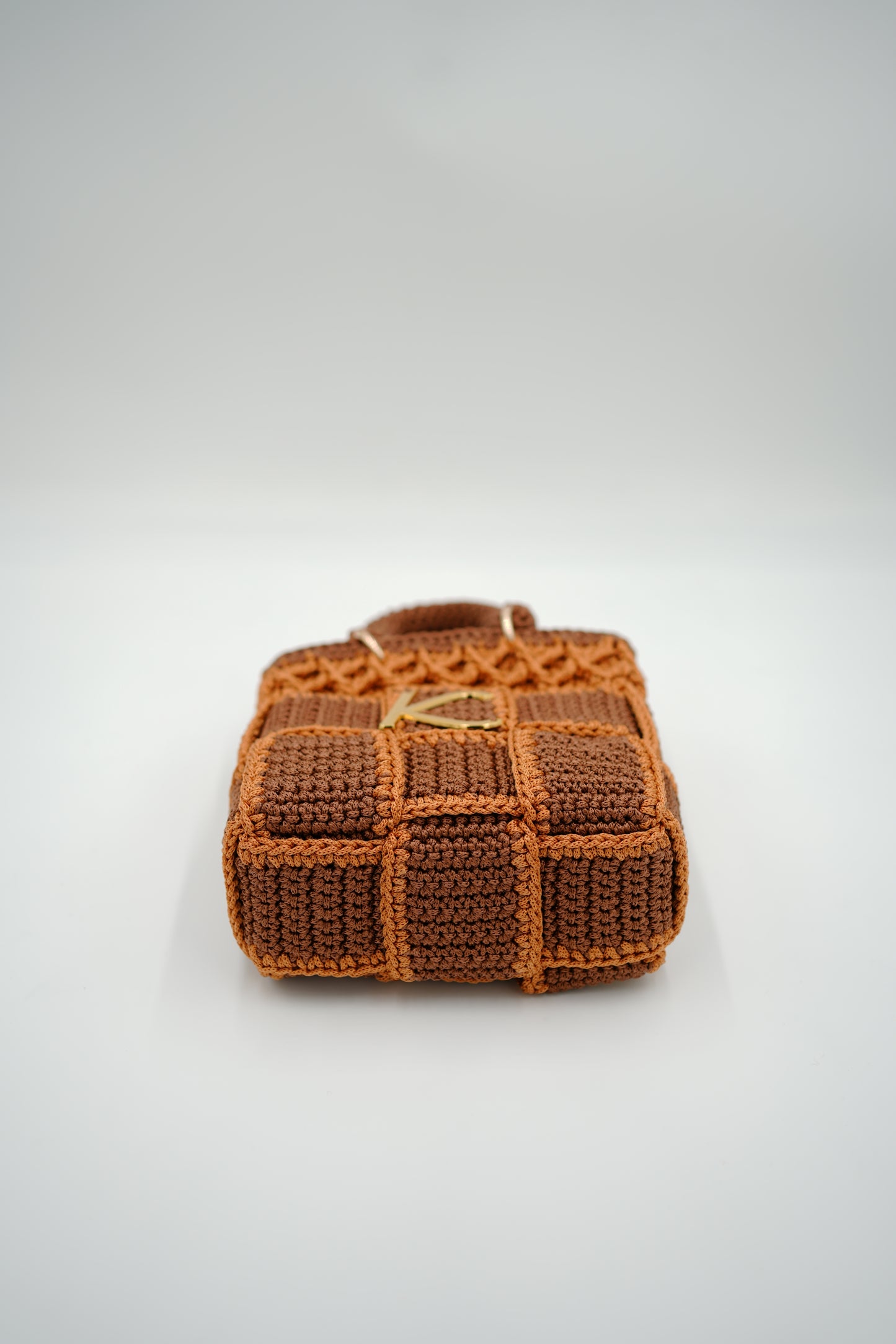 Exodus Chocolate Brown Goldenrod Checkered