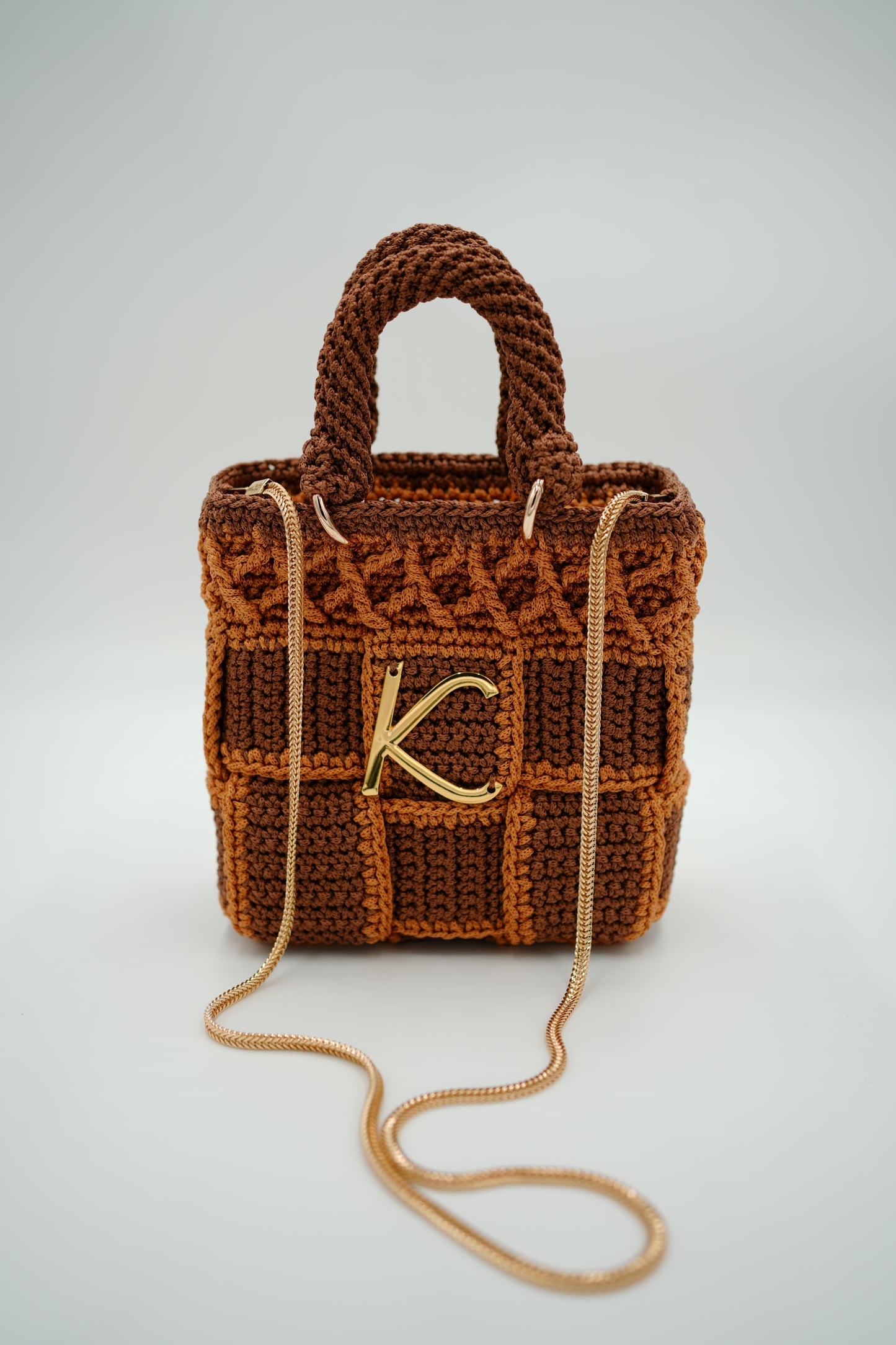 Exodus Chocolate Brown Goldenrod Checkered