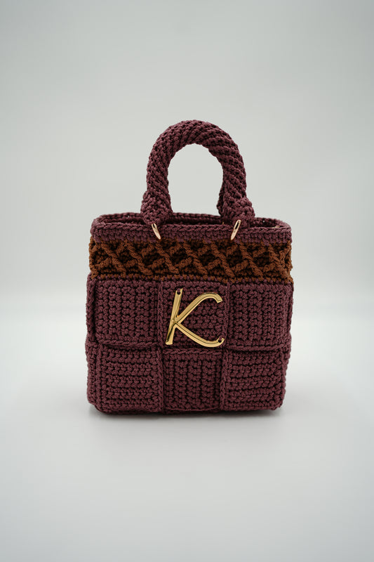 Exodus Old Mauve Chocolate Brown Stripe