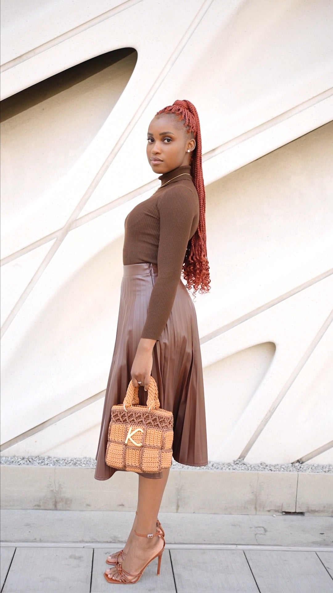 Exodus Goldenrod Chocolate Brown Checkered